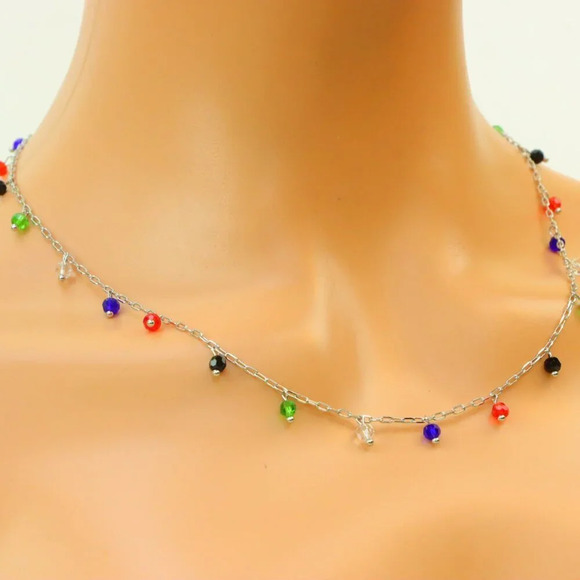 Minimalist Necklace, Sleek & Modern Design, Women’s Fashion, YC110355-N - Picture 9 of 10